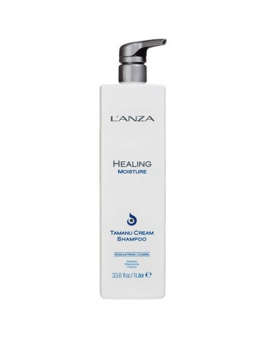LANZA Healing Moisture - Tamanu Cream Shampoo - 1000ml