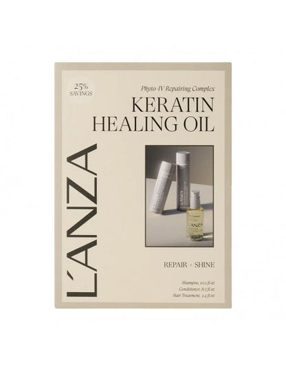 LANZA Keratin Healing Oil - Holiday Trio Set