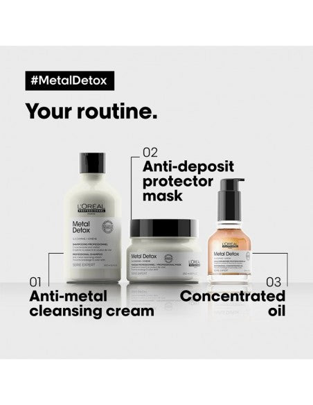 LOREAL - Metal Detox - Shampoo - 300ml