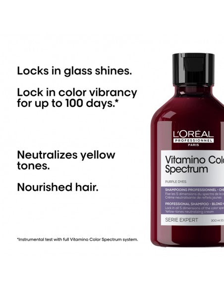 LOREAL - Vitamino Color Spectrum - Purple Shampoo - 300ml