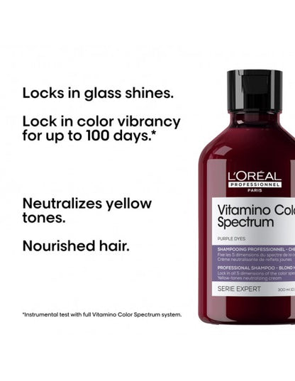 LOREAL - Vitamino Color Spectrum - Purple Shampoo - 300ml