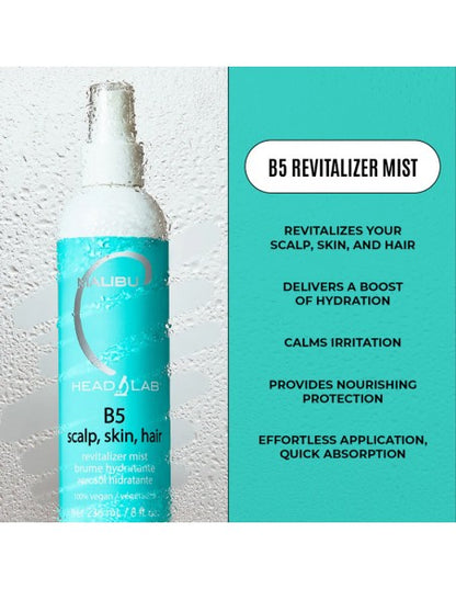 Malibu C - B5 Scalp, Skin, Hair Revitalizer Mist - 236ml