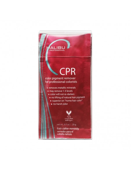 Malibu C - CPR Color Pigment Reducer Packets - 6Pk
