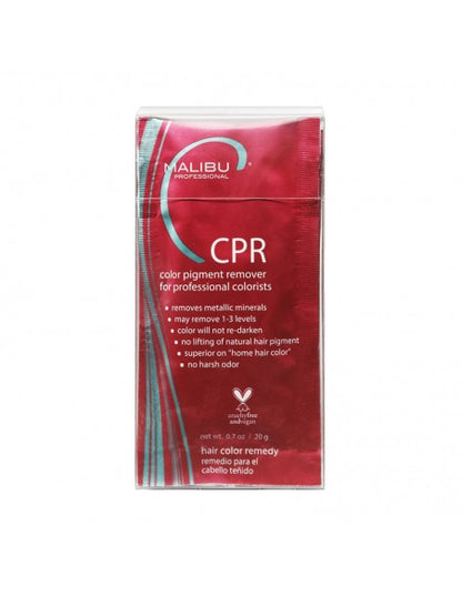 Malibu C - CPR Color Pigment Reducer Packets - 6Pk