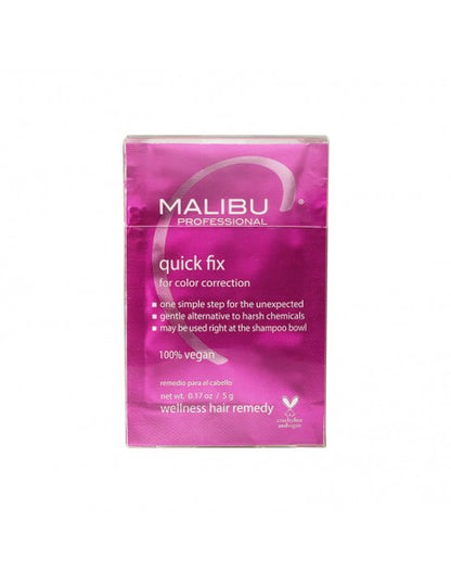 Malibu C - Quick Fix Color Correction Wellness Remedy Packets 12Pk