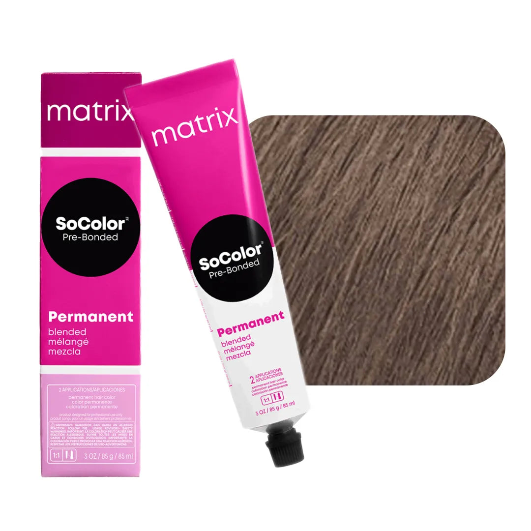 Matrix SoColor - 8AV - Ash Violet - Medium Blonde - 85ml – selected shade
