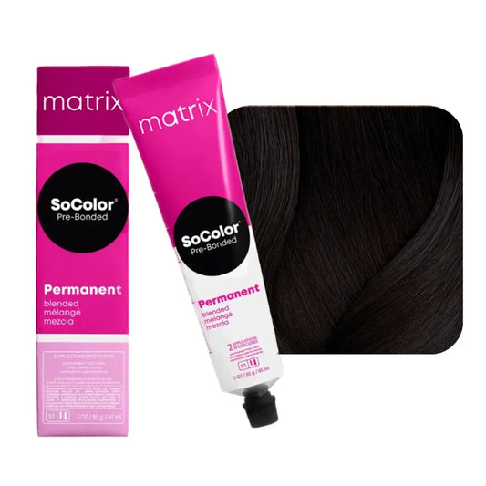Matrix SoColor - 3AA - Triple Blends - Darkest Brown Ash - 89ml – selected shade