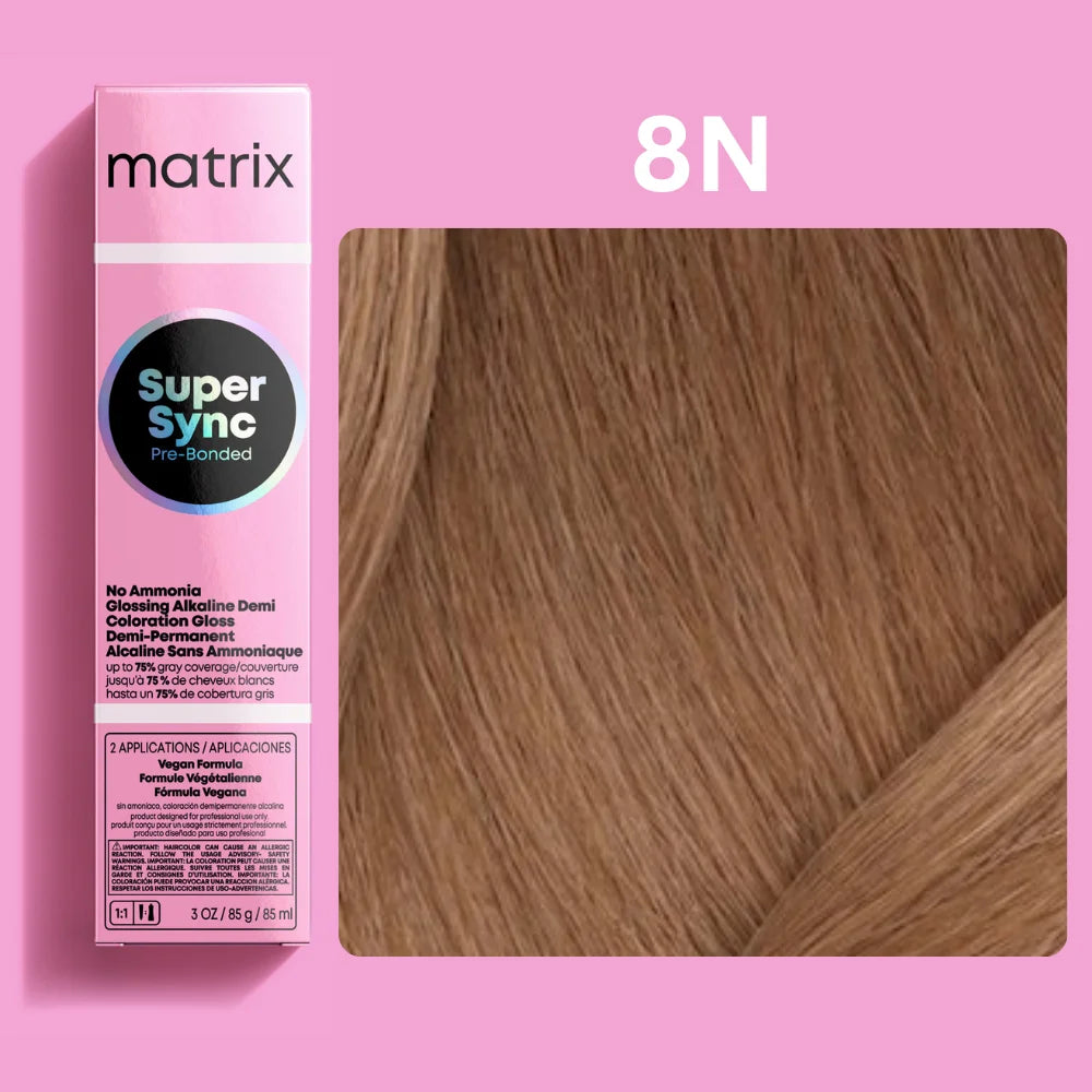 Super Sync - 8N/8.0 - Neutral - Medium Blonde - 85ml – selected shade