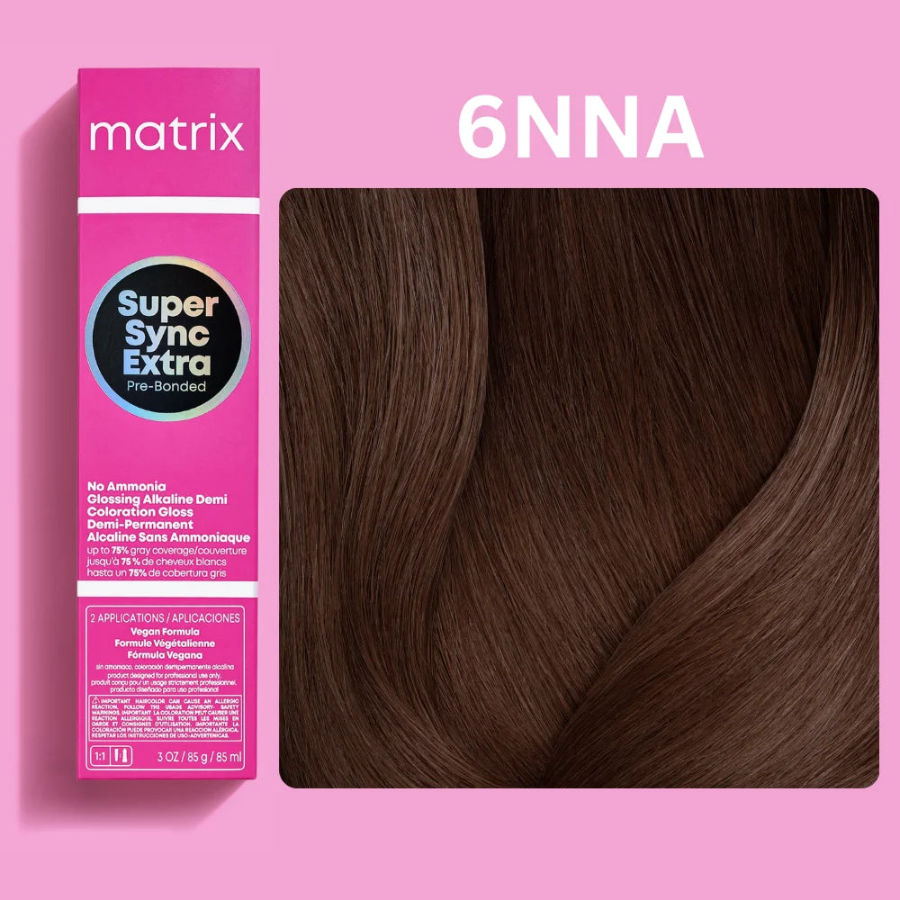 Super Sync - 6NNA/6.001 - Extra Neutral Ash - Light Brown  - 85ml – selected shade