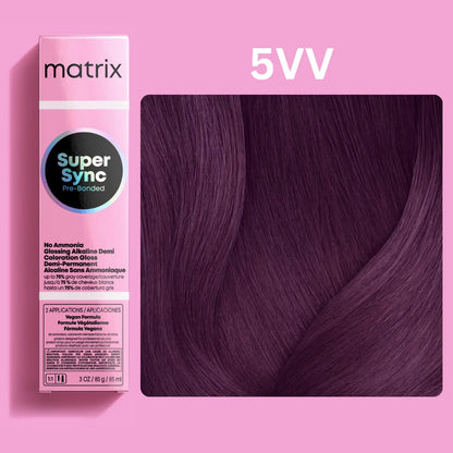 Super Sync - 5VV/5.22 - Violet Violet - Medium Brown - 85ml – selected shade