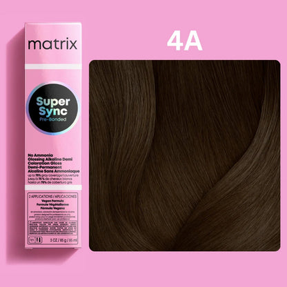 Super Sync - 4A/4.1 - Ash - Dark Brown - 85ml – selected shade