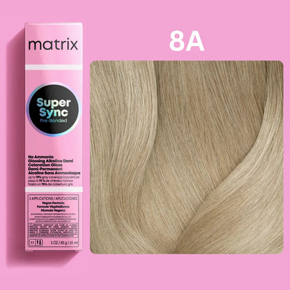 Super Sync - 8A/8.1 - Ash - Medium Blonde - 85ml – selected shade