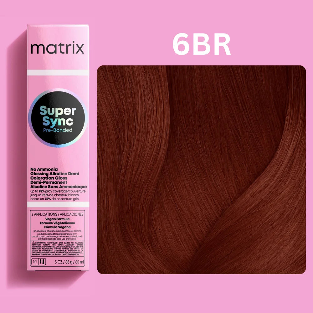 Super Sync - 6BR/6.56 - Brown Red - Light Brown - 85ml – selected shade