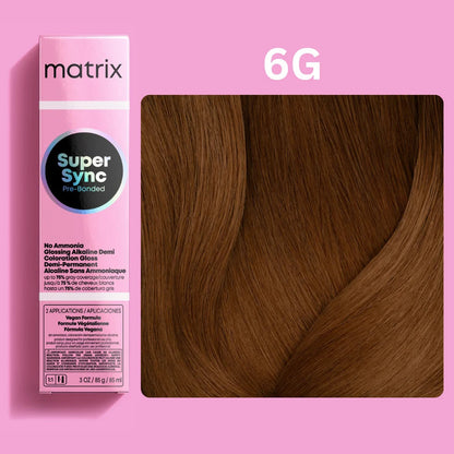 Super Sync - 6G/6.3 - Gold - Light Brown - 85ml – selected shade