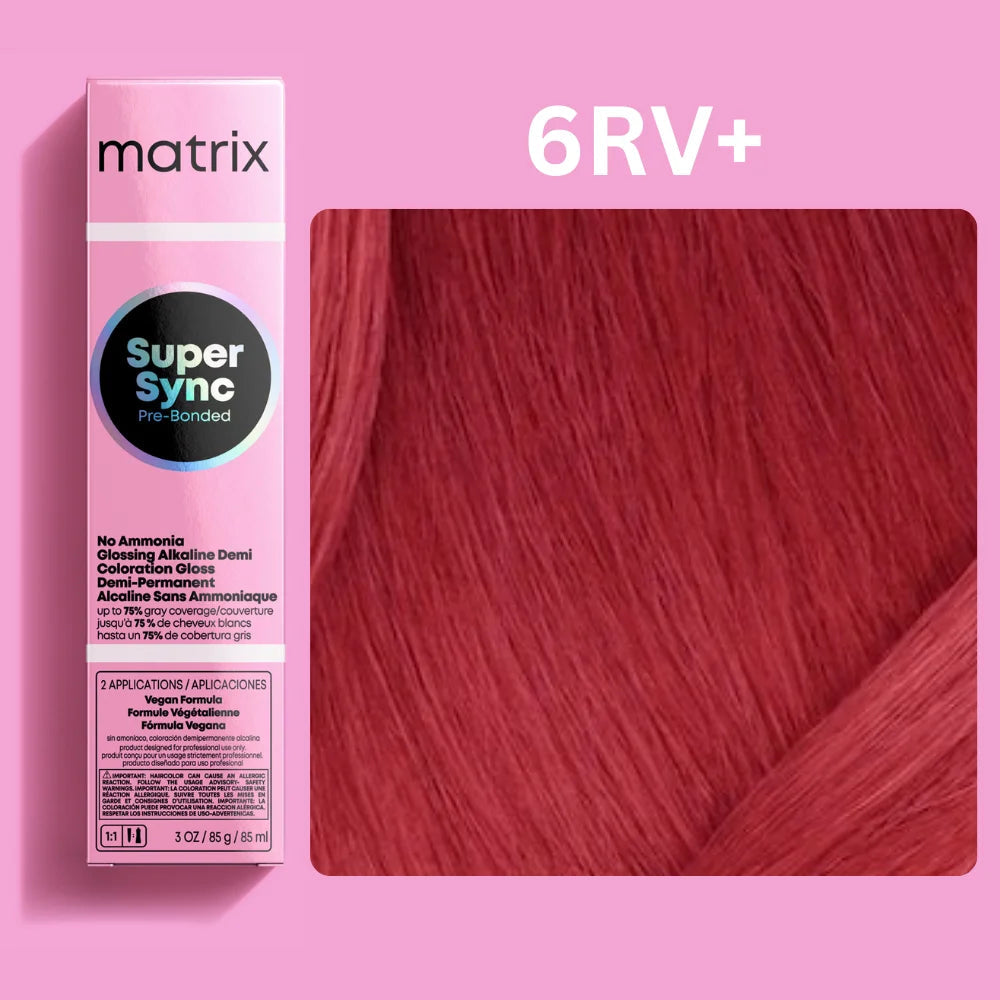 Super Sync - 6RV+/6.62 - Red Violet - Dark Blonde - 85ml – selected shade