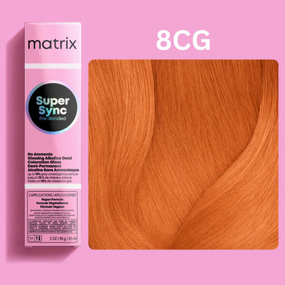Super Sync - 8CG/8.43 - Copper Gold - Medium Blonde - 85ml – selected shade