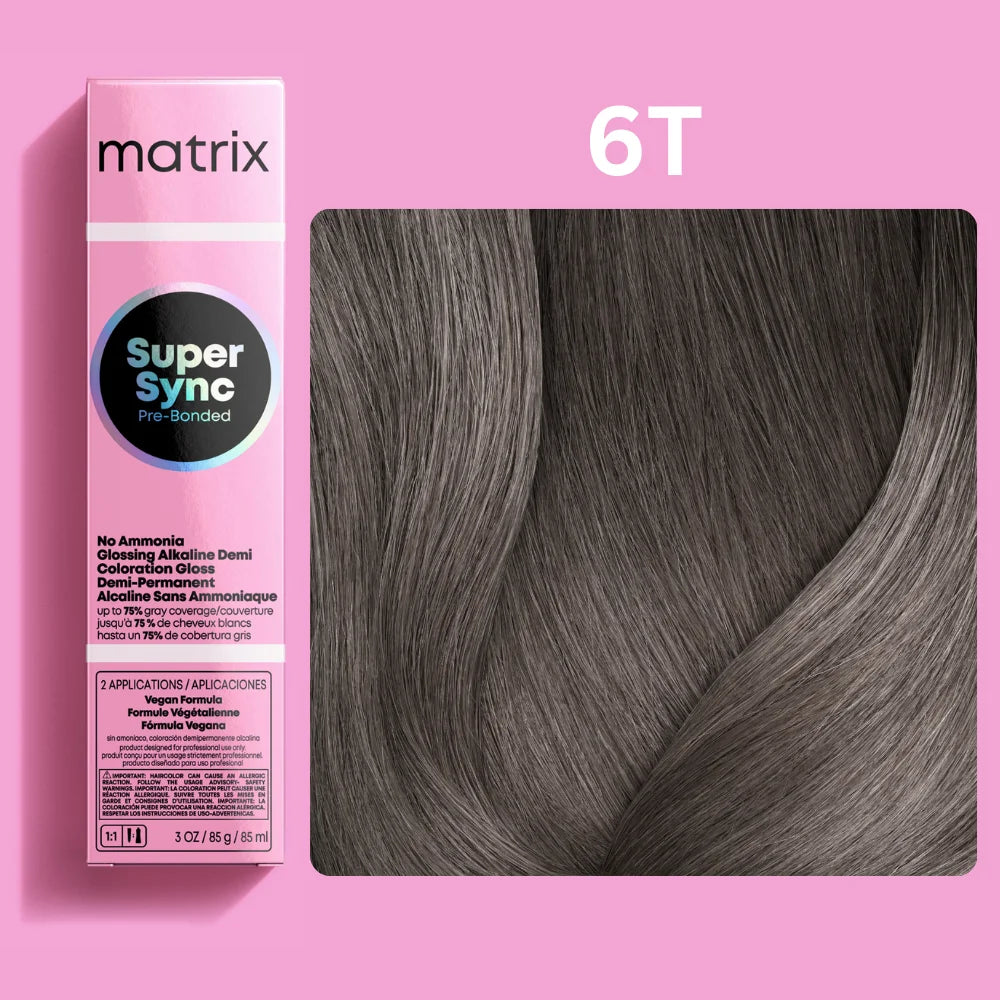 Super Sync - 6T/6.121 - Titanium - Light Brown - 85ml – selected shade