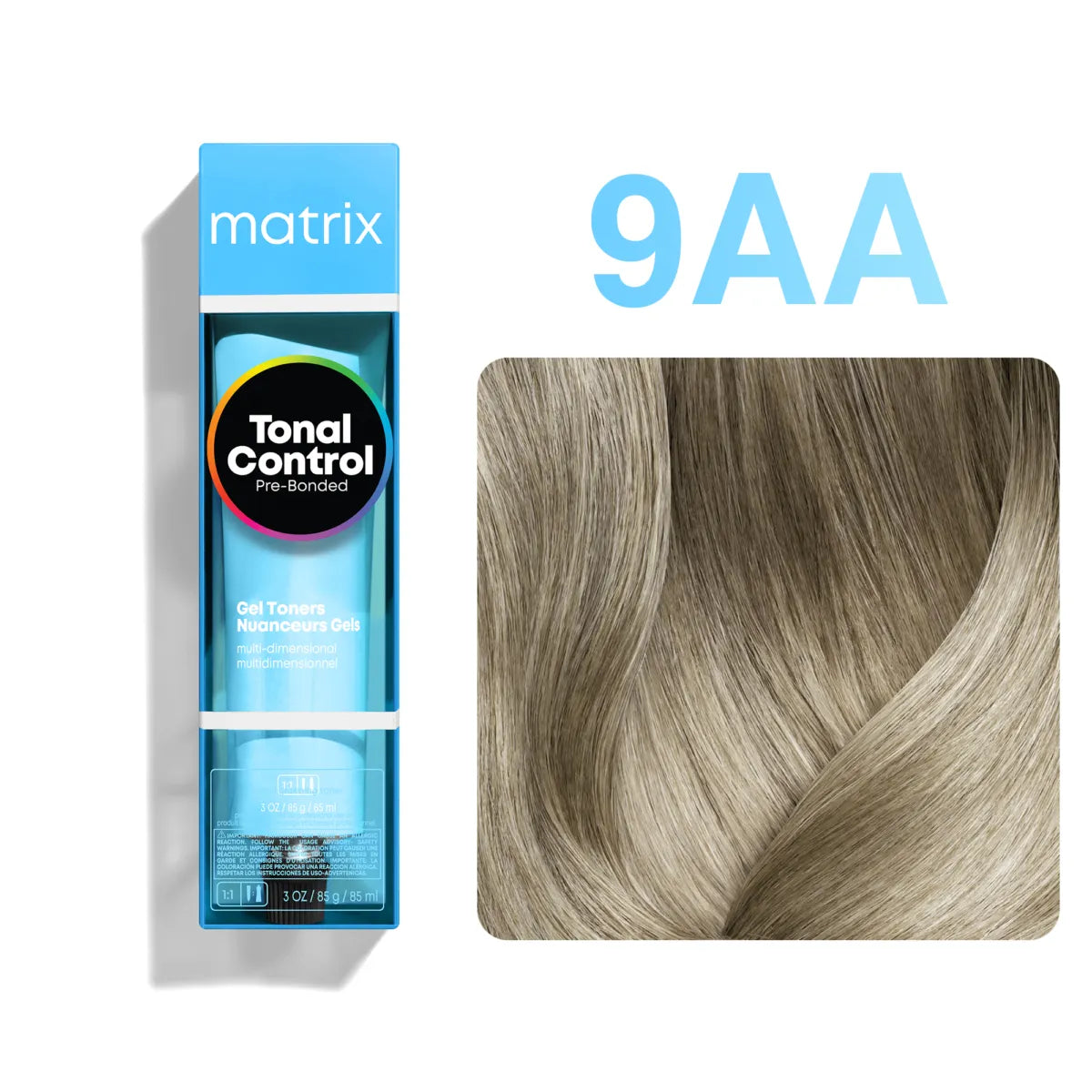 Tonal Control - 9AA - Ash Ash - Silver Standout - 85ml – selected shade