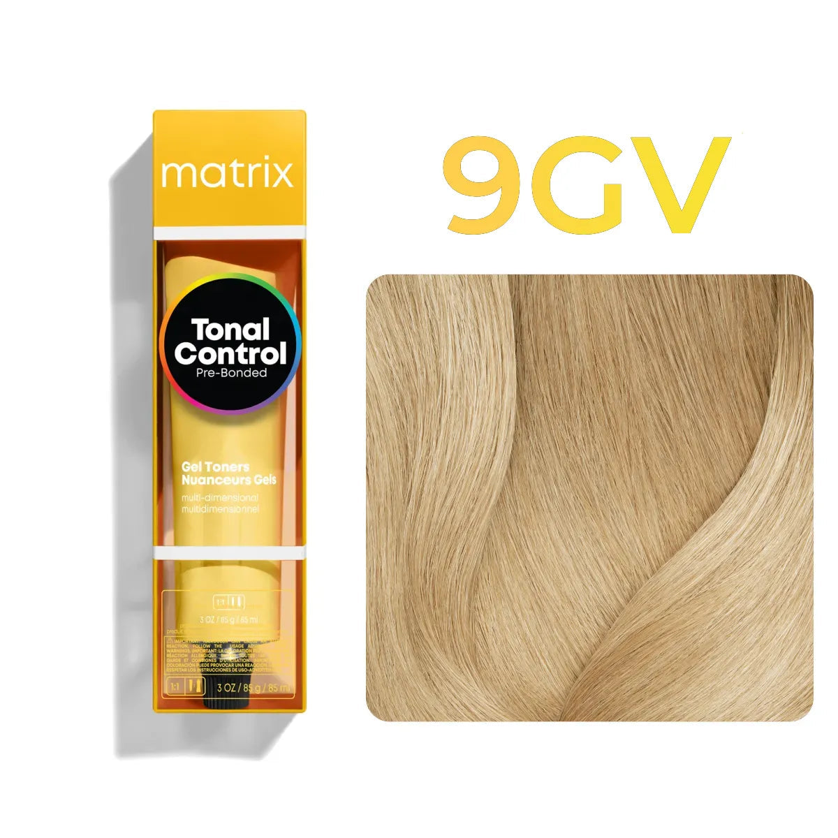 Tonal Control - 9GV - Gold Violet - Bubbles On Ice - 85ml – selected shade