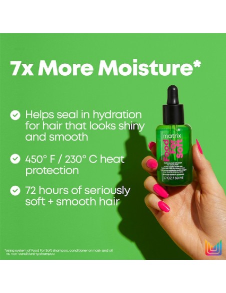 Matrix Food For Soft Multi-Use Hair Oil Serum - 50ml