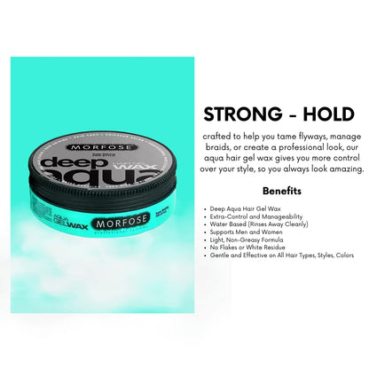Morfose - MORFOSE Ultra Hydration Deep Aqua Hair Styling Gel 175ml