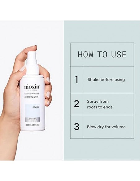 Nioxin - Density Defend Styling - Root Lifting Spray - 150ml