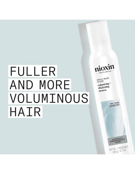 Nioxin - Density Defend Styling - Volumizing + Thickening Mousse Foam - 192g