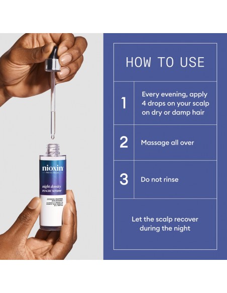 Nioxin - Night Density Rescue Serum - 70ml