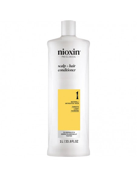 Nioxin - System 1 - Scalp + Hair Conditioner - 1000ml
