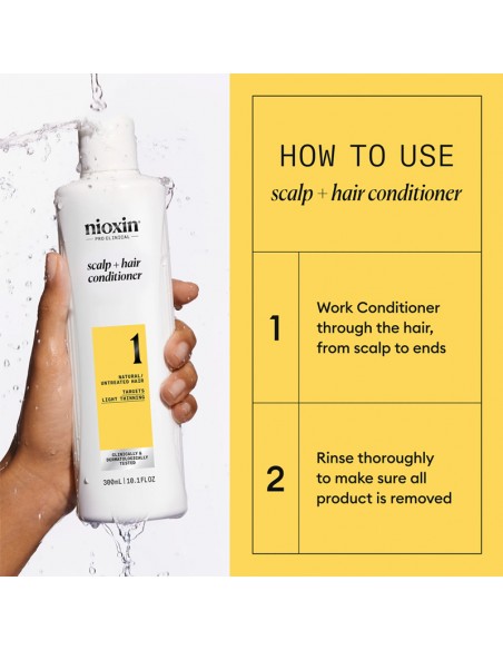 Nioxin - System 1 - Scalp + Hair Conditioner - 500ml