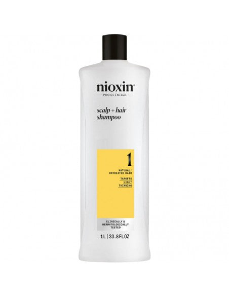 Nioxin - System 1 - Scalp + Hair Shampoo - 1000ml