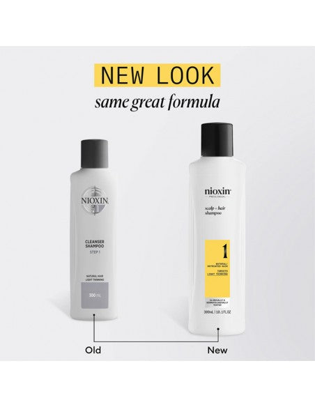 Nioxin - System 1 - Scalp + Hair Shampoo - 300ml