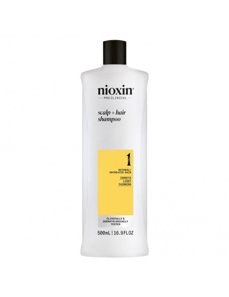 Nioxin - System 1 - Scalp + Hair Shampoo - 500ml