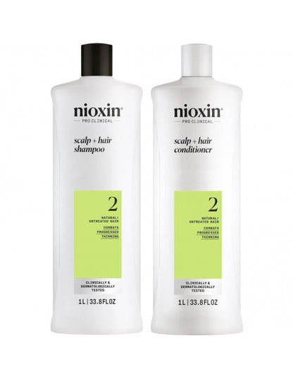 Nioxin - System 2 - Litre Duo