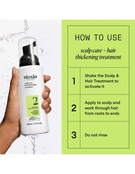 Nioxin - System 2 - Scalp Care + Hair Thickening Treatment - 100ml