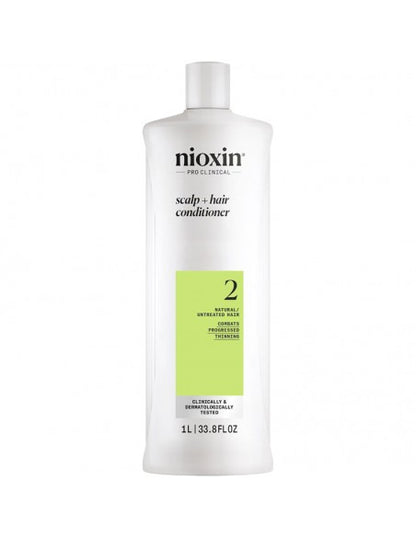 Nioxin - System 2 - Scalp + Hair Conditioner - 1000ml