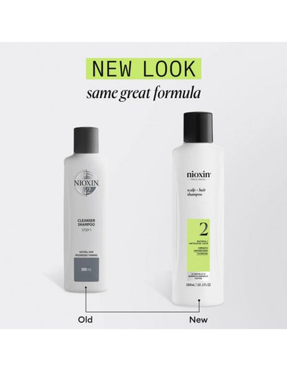 Nioxin - System 2 - Scalp + Hair Shampoo - 1000ml