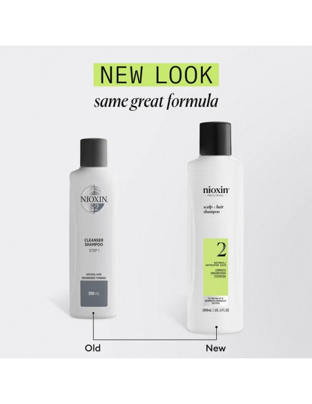 Nioxin - System 2 - Scalp + Hair Shampoo - 300ml