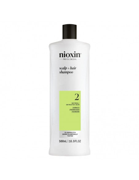 Nioxin - System 2 - Scalp + Hair Shampoo - 500ml