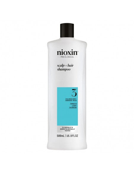 Nioxin - System 3 - Scalp + Hair Shampoo - 500ml