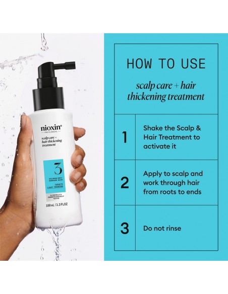 Nioxin - System 3 - Scalp + Hair Thickening Treatment - 200ml