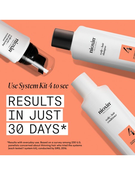 Nioxin - System 4 - Scalp + Hair Shampoo - 500ml