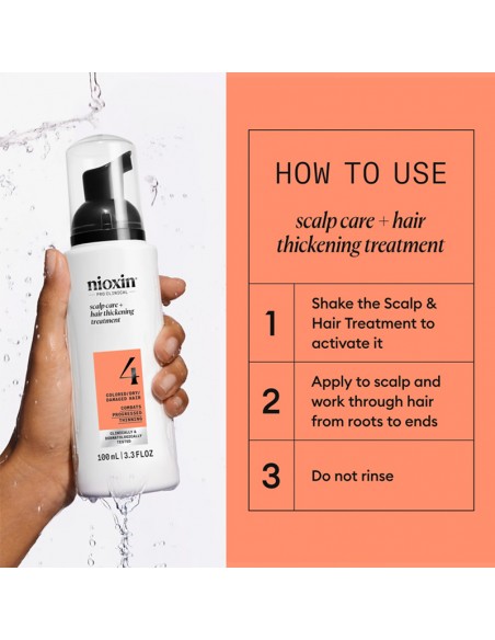 Nioxin - System 4 - Scalp + Hair Thickening Treatment - 100ml