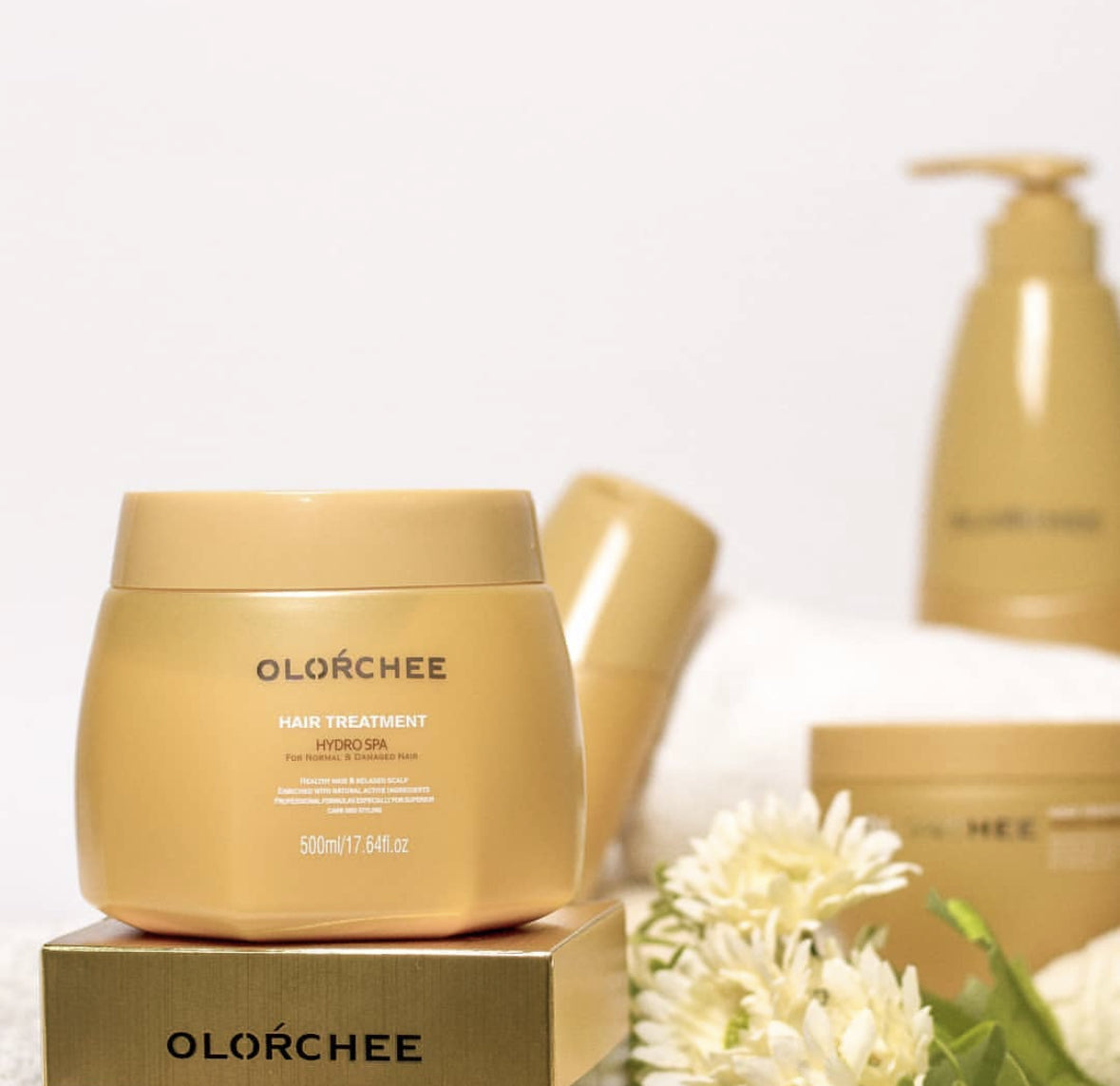 Olorchee - Olorchee Hydro Spa Hair Mask for Normal to Damaged Hair - 500g