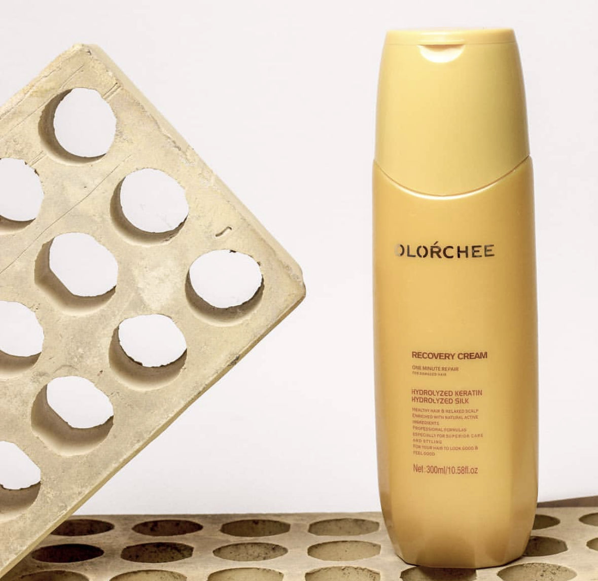 Olorchee - Olorchee Rapid Repair Cream for Damaged Hair - 1 Minute Recovery Treatment 300ml