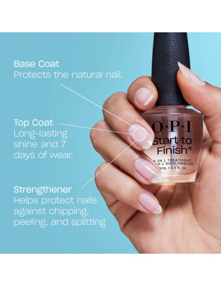 OPI - Start To Finish - 3-in-1 Treatment