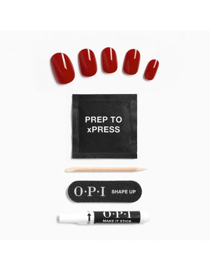 OPI XPRESS ON - Classic Round - Big Apple Red