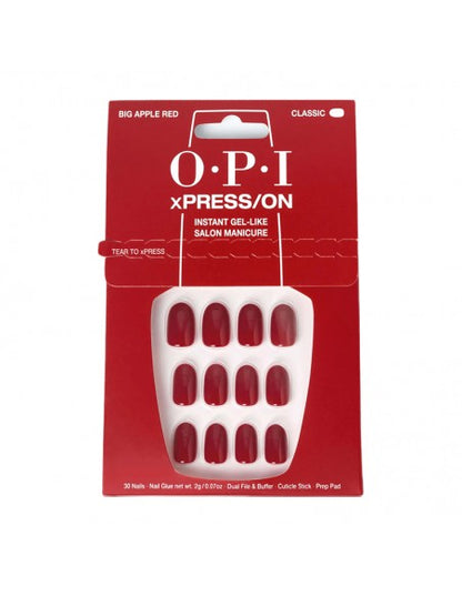 OPI XPRESS ON - Classic Round - Big Apple Red