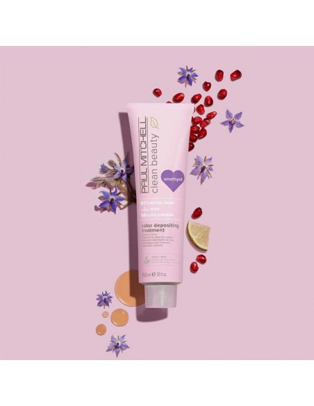 Paul Mitchell - Clean Beauty - Color Depositing Treatment Amethyst - 150ml