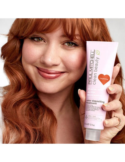 Paul Mitchell - Clean Beauty - Color Depositing Treatment Cayenne - 150ml
